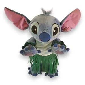 Disney Parks Animated Hula Stitch Plush Dancing Singing Toy